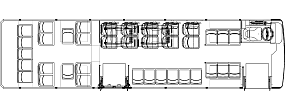 29 passenger with 2 wheelchair positions or 37 passenger