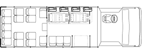 18 passenger with 2 wheelchair positions or 26 passenger