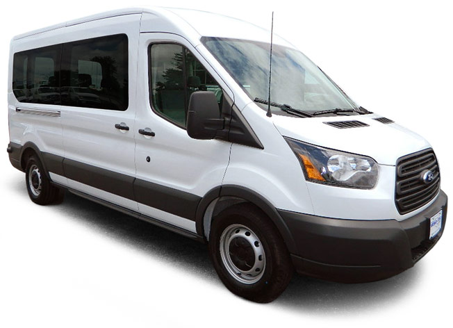 Ford Transit Parking Shuttle