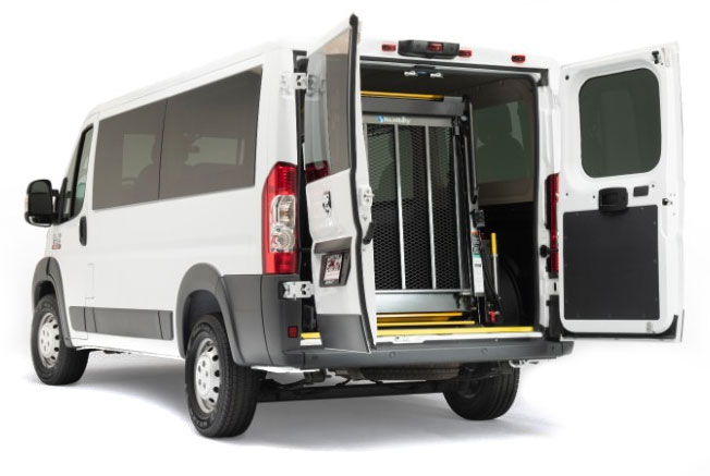 Ram ProMaster with Rear Lift
