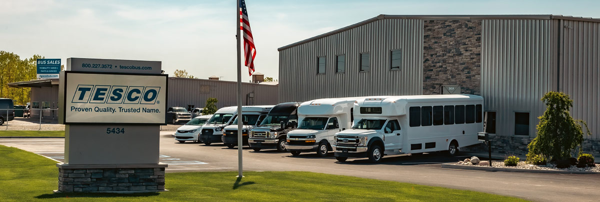 View TESCO's Bus and Van Inventory