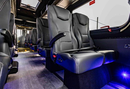 Luxury Shuttle Interior